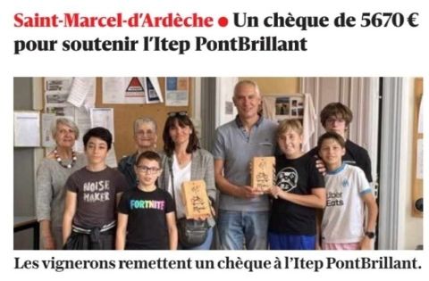 vignerons DITE Pont Brillant