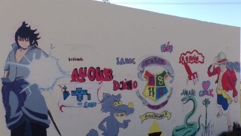 DITEP Eole Fresque extérieure