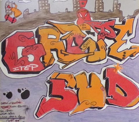 DITEP Pont Brillant Fresque Groupe Sud